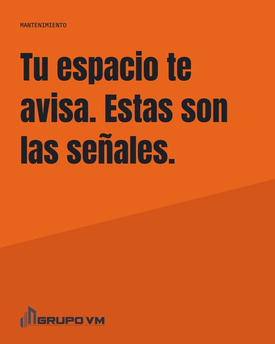 Publicación: señales de mantenimiento